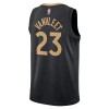 NBA Mænd Trøje Toronto Raptors Fred Vanvleet 23 2022-23 Nike City Edition Sort Swingman